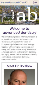 iPhone Design Balshaw DDS Phone Design