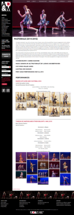 Dance Archive: Pastorale ADAM Dance archive: Pastorale