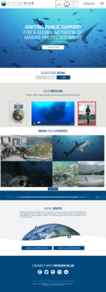 Home Page Mission Blue Home