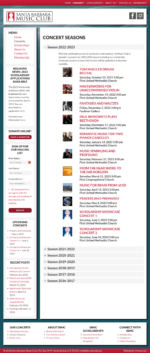 Concert Seasons SBMC Concert Seasons